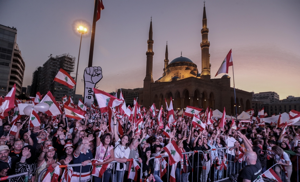 Protests in Lebanon  / NABIL MOUNZER