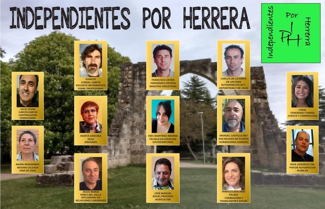 Cuatro grupos se disputan el Consistorio de Herrera