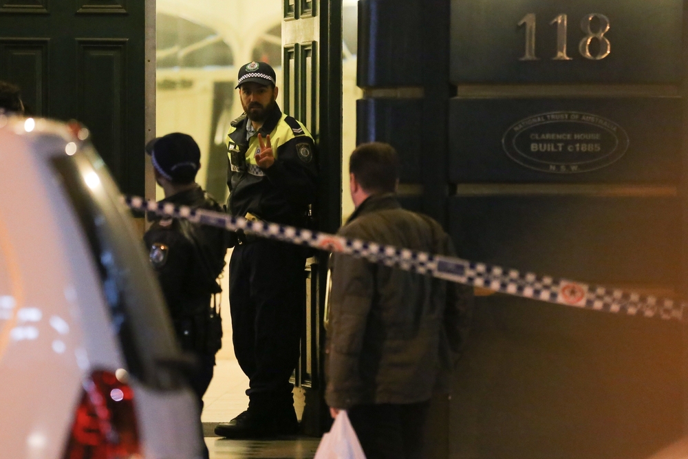 Knife attack in Sydney  / STEVEN SAPHORE