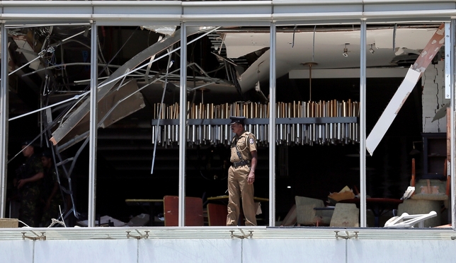 Al menos 185 muertos en ocho atentados en Sri Lanka