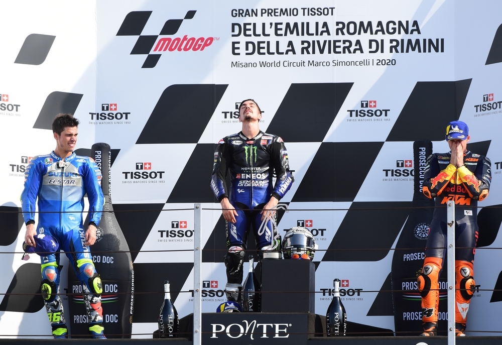 Viñales encabeza el triplete español en MotoGP