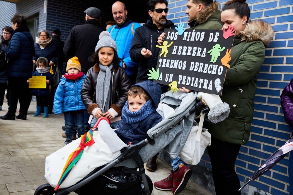 Herrera y su comarca claman por la restitución del pediatra