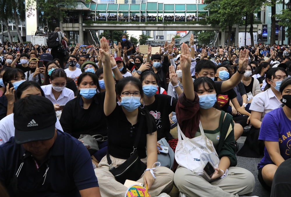 Anti-government protest in Bangkok  / DIEGO AZUBEL