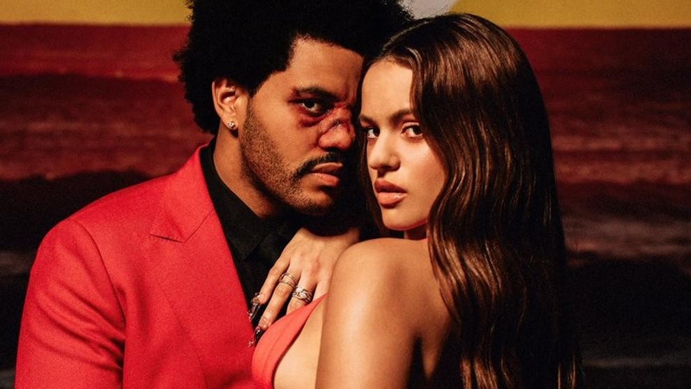 Rosalía y The Weeknd lanzan un remix de 'Blinding lights'