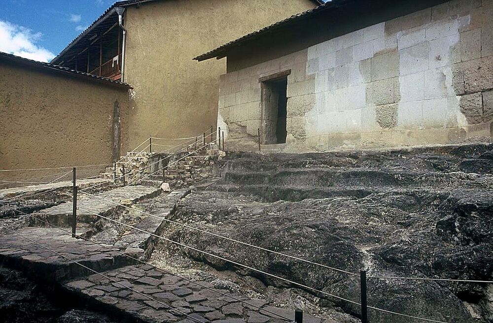 Prisión de Atahualpa, en Cajamarca, donde los españoles capturaron al Inca en 1532.