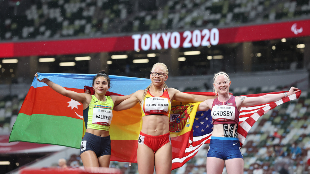 Adiaratou Iglesias, campeona de los 100 metros T13