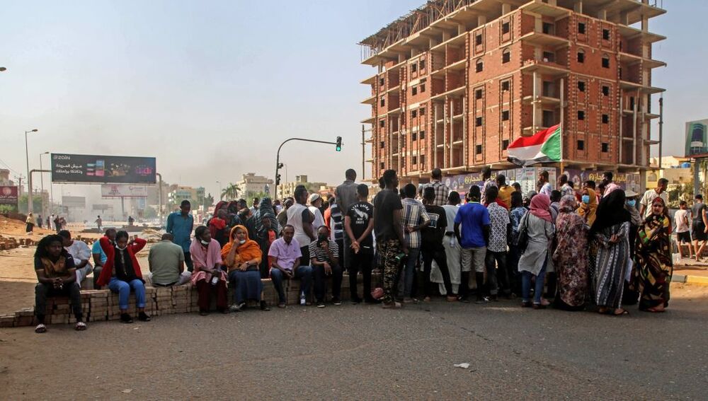 Coup attempt in Sudan  / MOHAMMED ABU OBAID