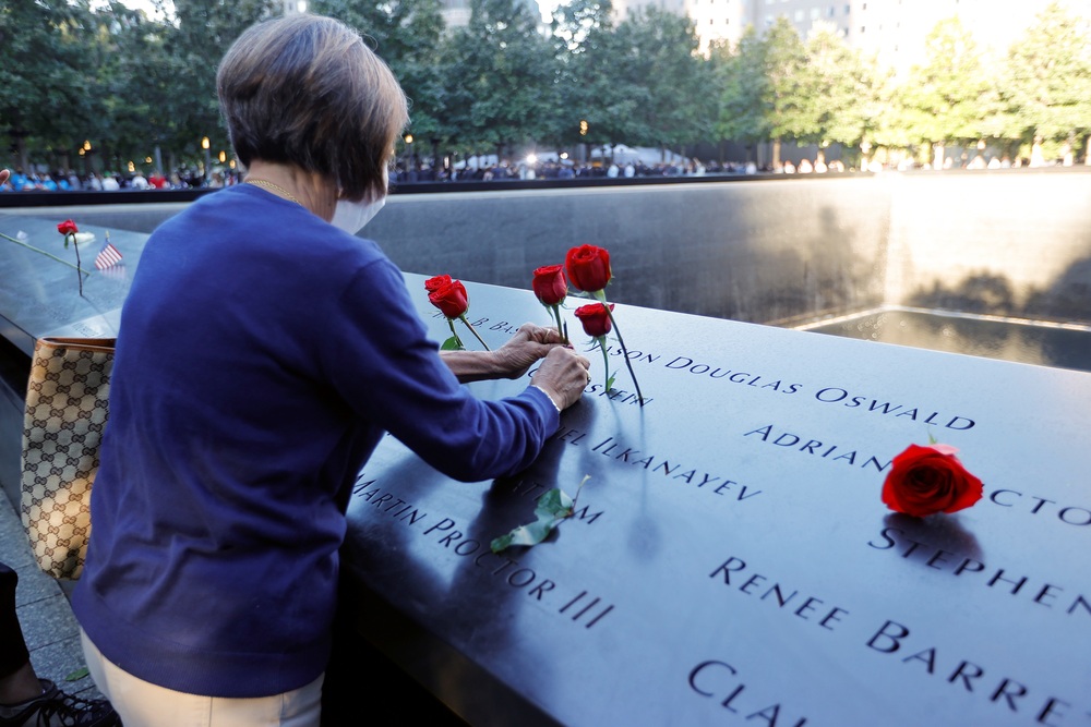 20th anniversary of September 11 attacks  / MIKE SEGAR / POOL