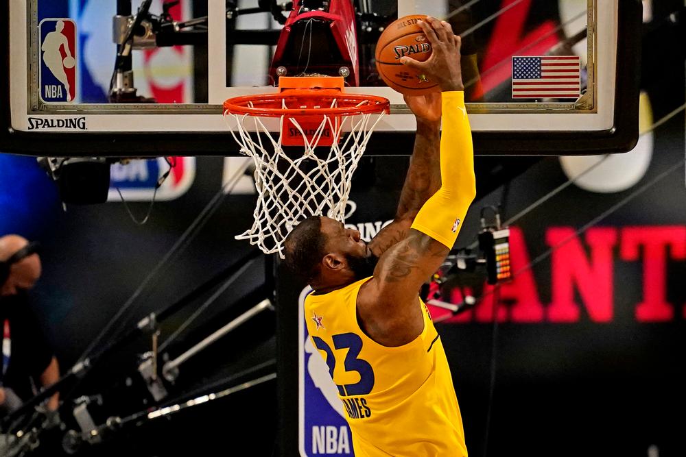 NBA: All Star Game-Team Lebron vs Team Durant  / DALE ZANINE