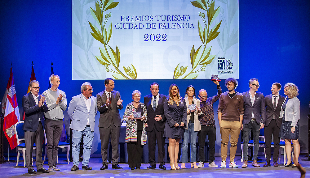 Premios de Turismo Ciudad de Palencia con aire de fiesta