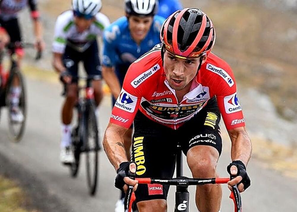 Su compatriota Primoz Roglic protagonizó una auténtica exhibición en la Vuelta a España, donde se hizo con el tercer maillot rojo consecutivo.  