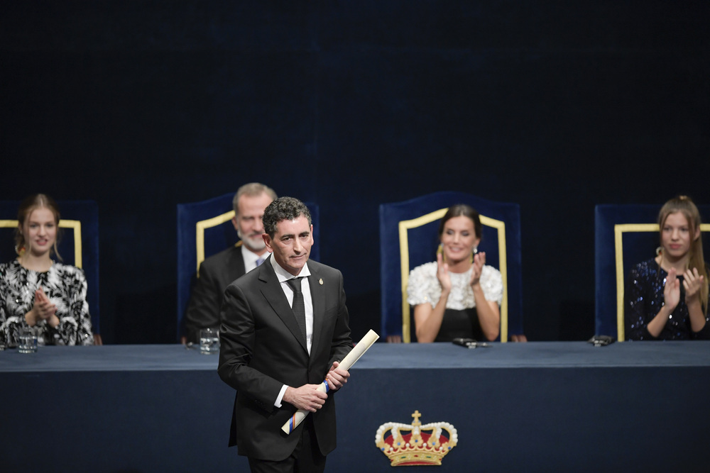 Ceremonia de entrega de la 42 edición de los Premios Princesa de Asturias  / ELOY ALONSO