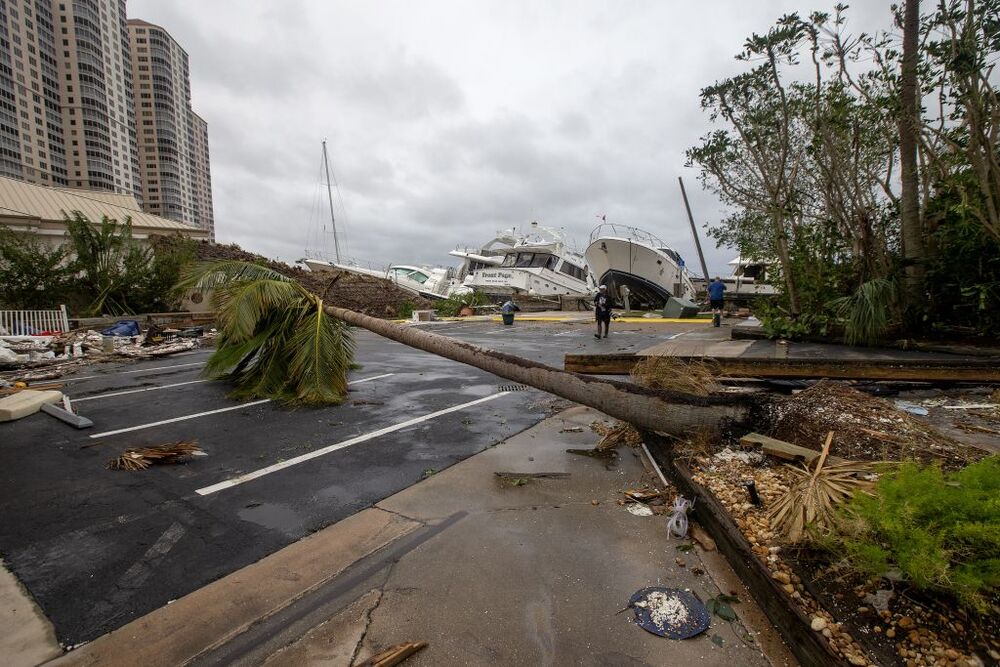 Damage after Hurricane Ian swept through Florida  / CRISTOBAL HERRERA ULASHKEVICH