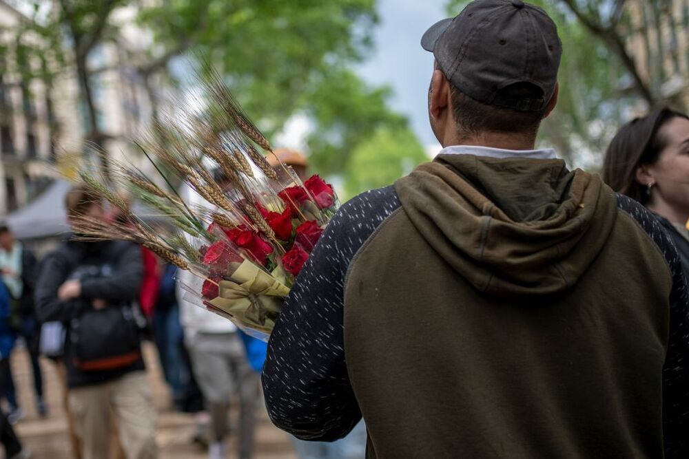 Sant Jordi vuelve a la normalidad