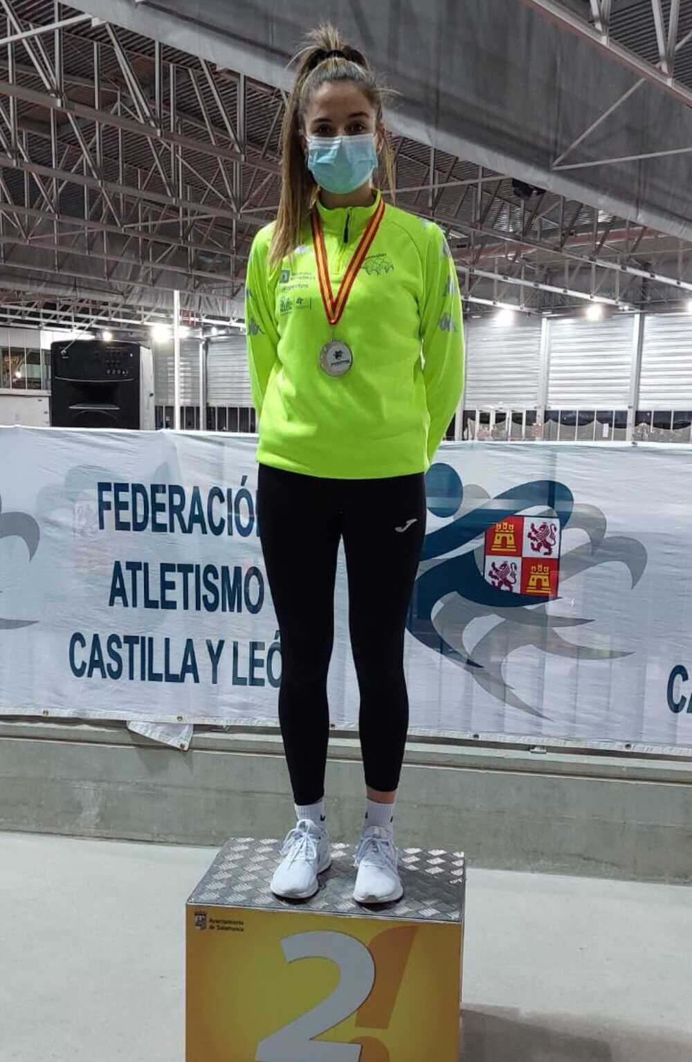 Alba Noelia Moreno, plata en salto de altura 