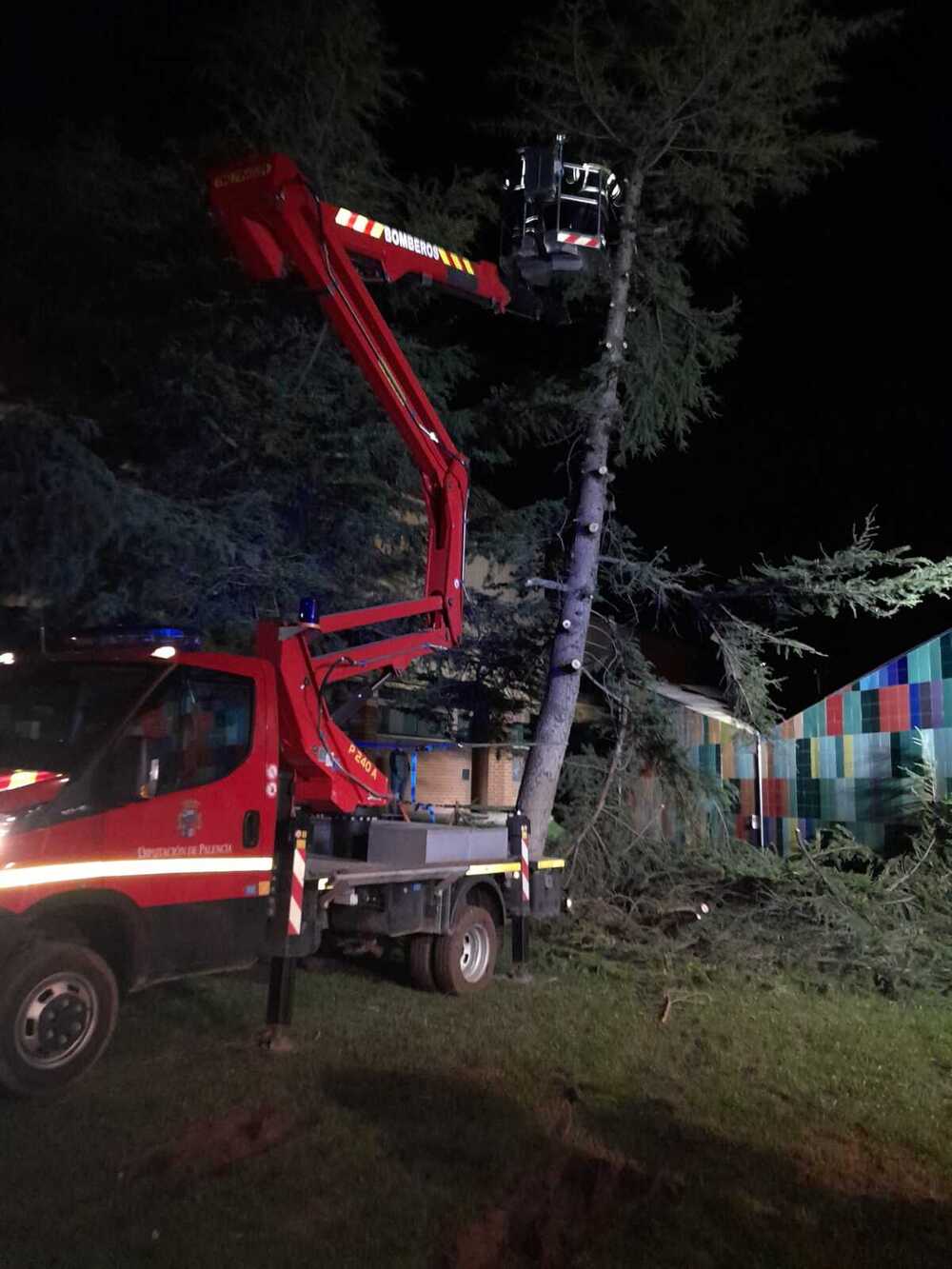 Incidentes registrados en la capital, Saldaña y Venta de Baños durante la jornada de ayer