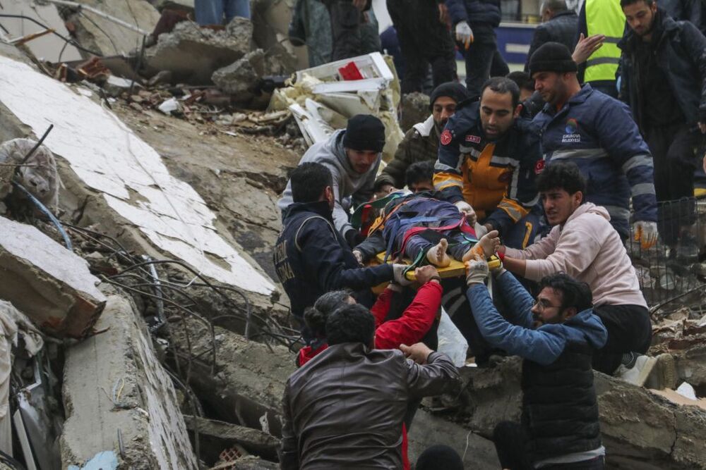 Devastante terremoto in Turchia e Siria  / ASSOCIATED PRESS/LAPRESSE