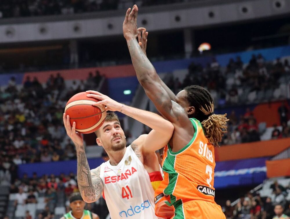 FIBA Basketball World Cup 2023 - Spain vs Ivory Coast  / BAGUS INDAHONO
