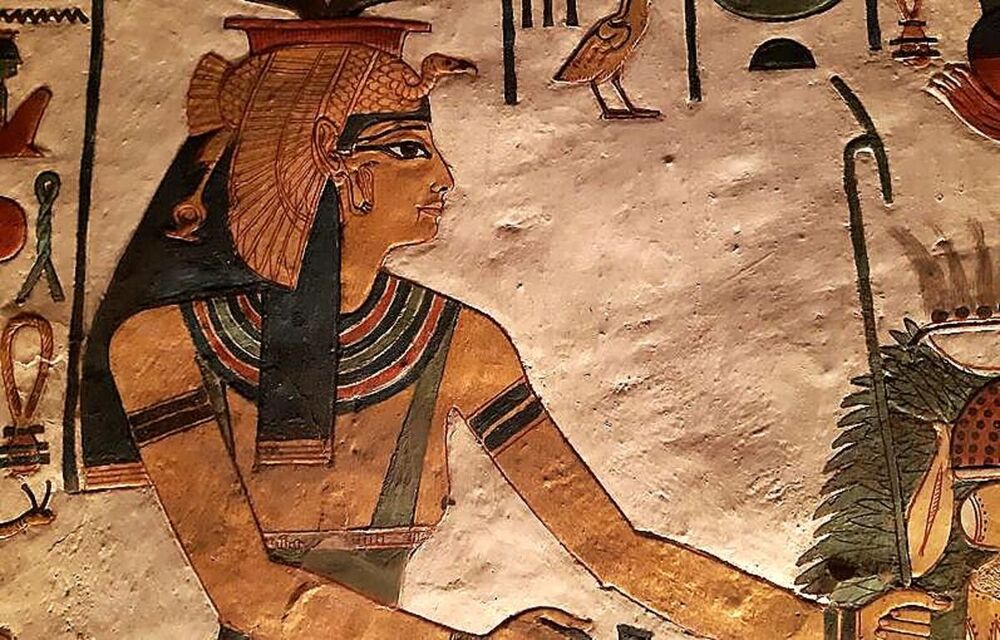 Una imagen de la poderosa Nefertiti.