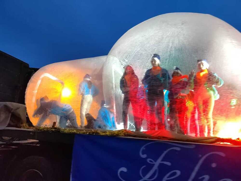 Cabalgata de despedida de Reyes con 4.000 personas en Becerril