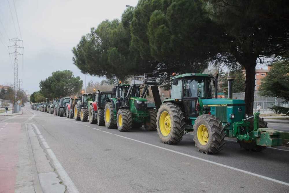 Los agricultores marchan ya por la capital