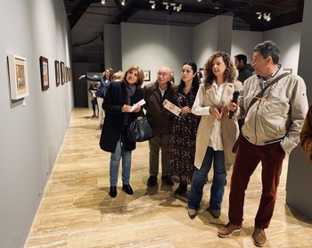 Inaugurada la muestra 'Palencia en acuarela', con 44 obras