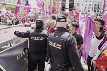 Protestas obligan a suspender los actos del Día de CyL en León