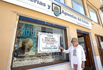 La suerte sonríe de nuevo a Dueñas y deja un millón de euros