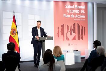 Sánchez anuncia un Plan de Acción de Salud Mental