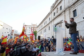 Abascal presenta el sábado en Valladolid al candidato de Vox