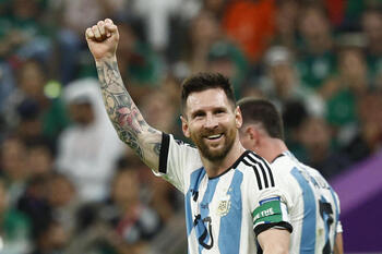 Messi gana la primera final para Argentina