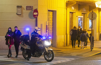 Herido grave un ciclista en la calle Andalucía