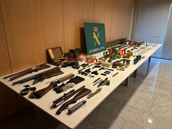 Cuatro detenidos por tráfico de armas en Valladolid