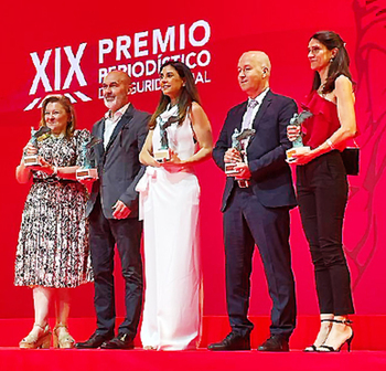 Ana Herrero, Premio de Seguridad Vial en la categoría de radio