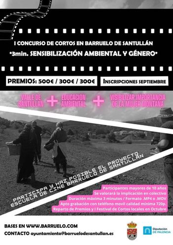 Barruelo promueve un concurso de cortometrajes