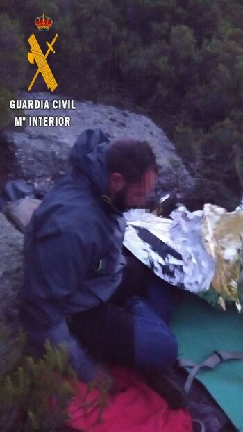 Rescatan a un montañero en Fuente Cobre