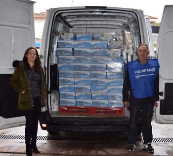 Gullón ha donado 25.000 kilos de galletas y otros productos