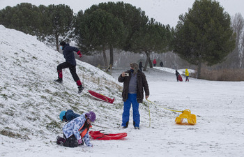 Alerta este sábado por nieve en Palencia