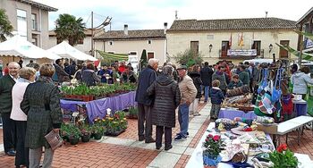 Villaviudas exalta sus lilas con un mercado popular