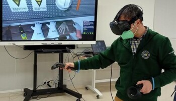 Realidad virtual para alumnos de FP en Palencia