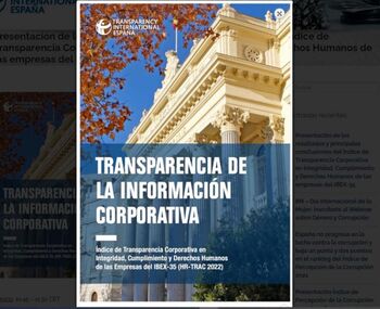 Transparency International España publica el 'Estudio Trac'
