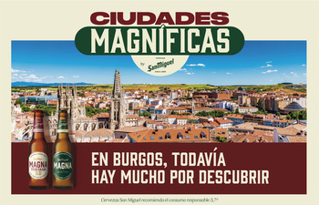 ‘Ciudades Magníficas’ regresa a Burgos con Cervezas San Miguel