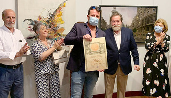 Sergio García recibe una mención de honor en Madrid