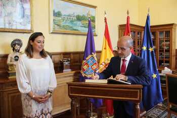 El cónsul general del Reino de Marruecos visita Palencia