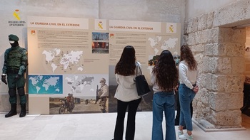 La exposición de la Guardia Civil  recibe 15.186 visitantes