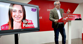 Calviño y Grande-Marlaska, en la campaña del PSOE palentino
