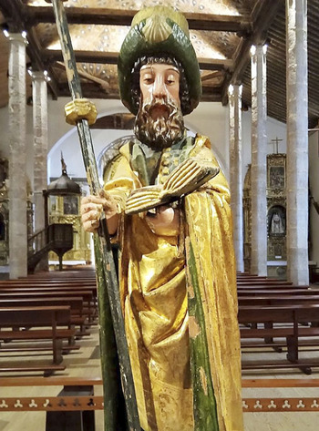 Campos del Renacimiento lleva a Fuentes un Santiago Apóstol