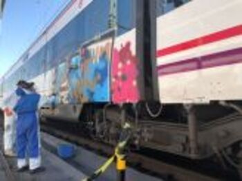El vandalismo grafitero cuesta a Renfe 25 millones al año