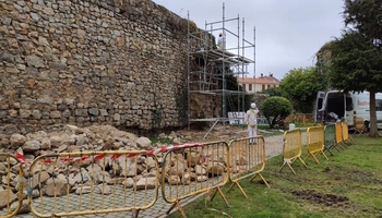 380.000 euros para restaurar la muralla de Aguilar