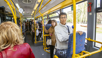 Autobús a coste cero en Palencia por el Día Europeo sin Coche